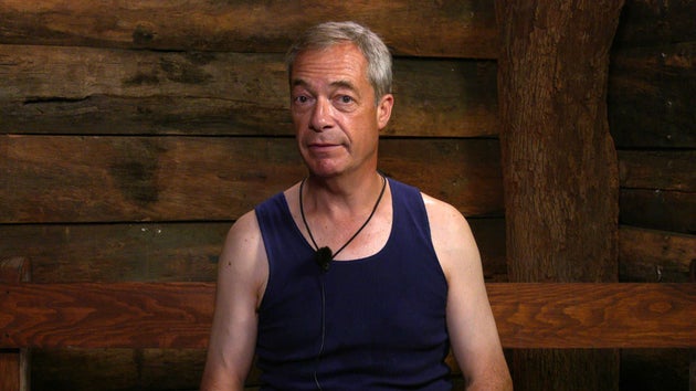 Nigel Farage is in the jungle.