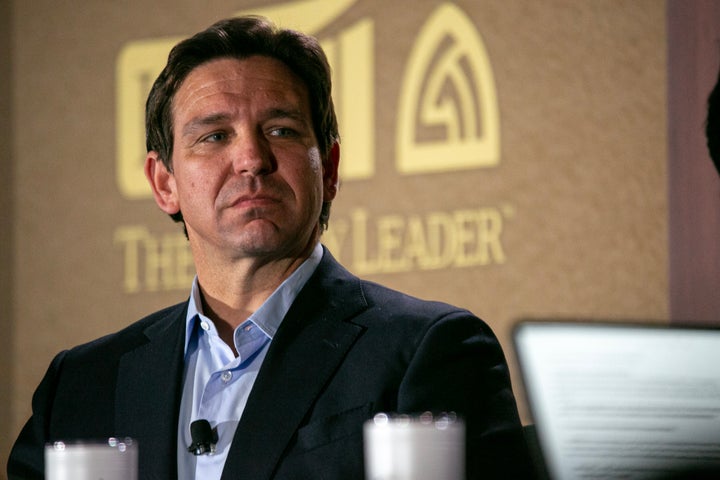 Ron DeSantis has infused his campaign with religious rhetoric and persistent outreach to white evangelicals but has said little about how he practices his own Catholic faith.