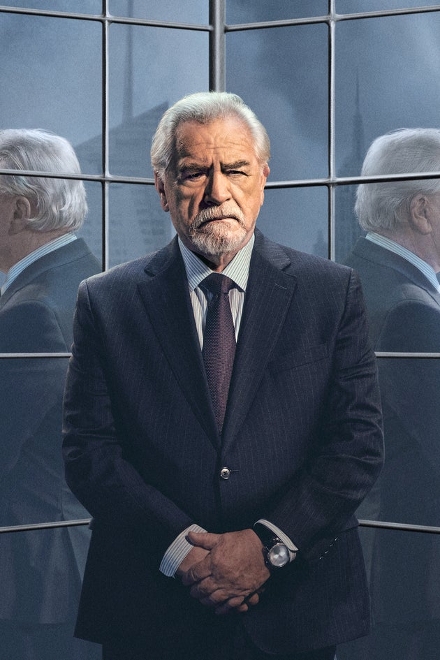 Sir Brian Cox in character as Logan Roy in Succession