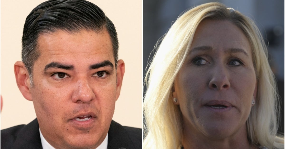 NextImg:Democrat Recalls 'Disgusting' Way Marjorie Taylor Greene Acted To Jan. 6 Defendants In Jail
