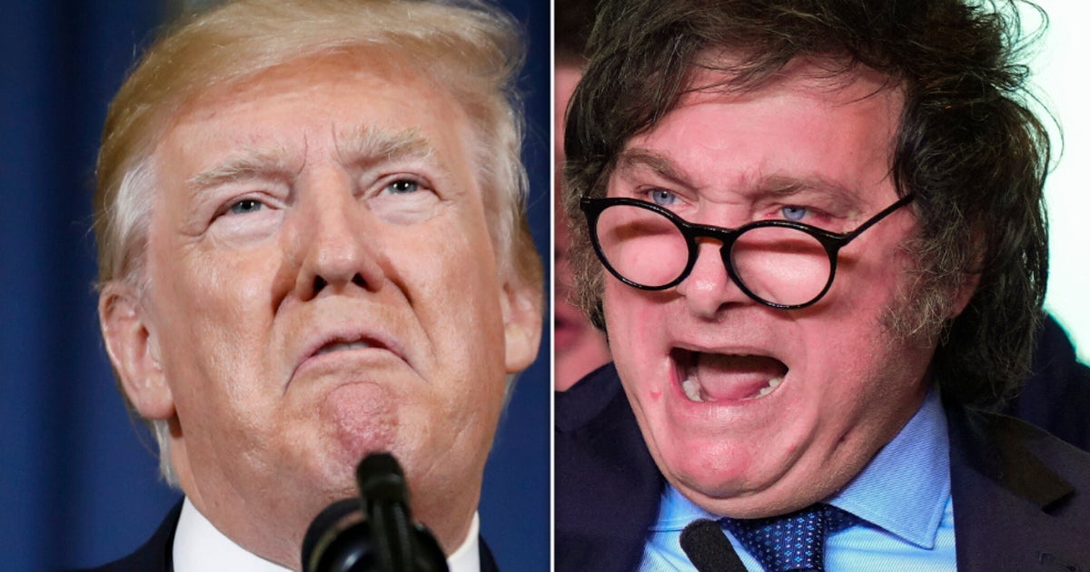 NextImg:Trump Tells Argentina's Right-Wing Firebrand Milei He'll Visit Him