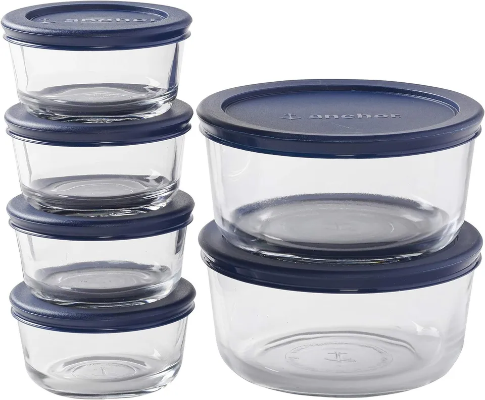 Hefty Clip Fresh Container, Airtight, 2.5 Cups, Plastic Containers