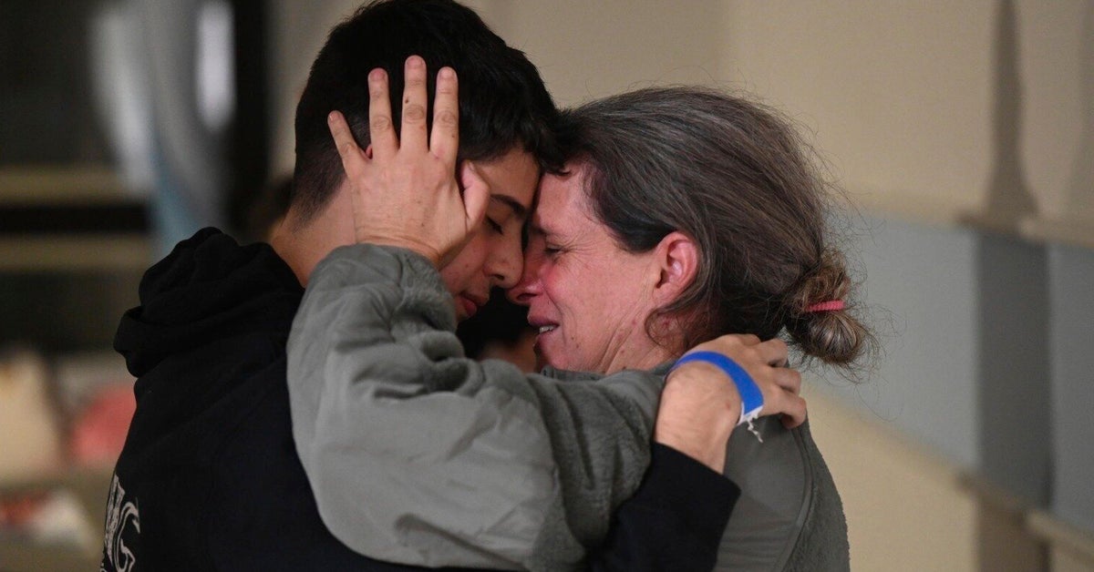 NextImg:'Complete Darkness': Family Members Describe Freed Hostages' Frightening Time In Captivity