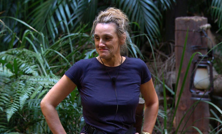 Grace Dent in the I'm A Celebrity jungle