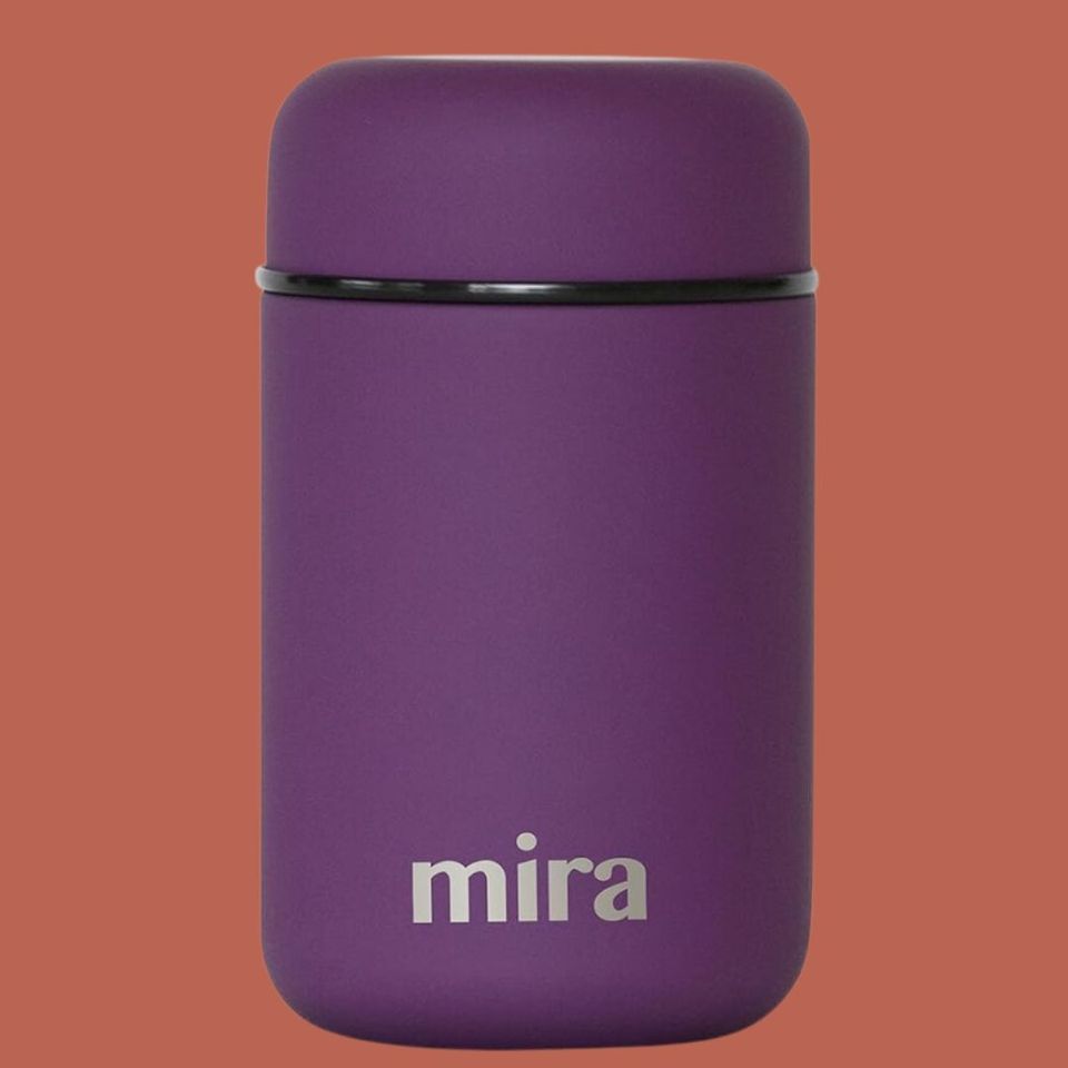 Mira 9 oz Thermos for Kids Lunch Food Jar Vacuum Insulated Stainless Steel Lunch Thermos, Pink