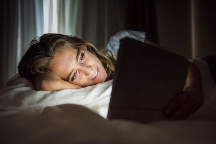 E-readers emit less sleep-harming light than other electronic devices, but they can still impact your rest.