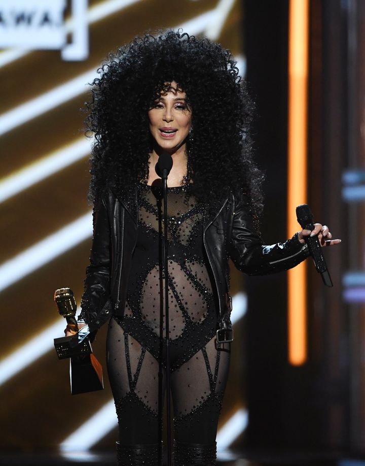 Cher is honored in 2017 at the Billboard Music Awards. Her recent comments about aging followed the release of a new Christmas album, "Christmas," on Oct. 20.