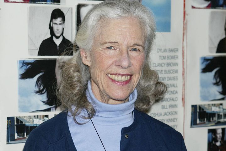 Frances Sternhagen attends the premiere of The Laramie Project in New York City.