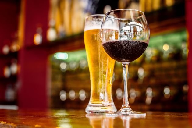 Sick of drinking from a wine glass? Now, you can swap to a pint glass!