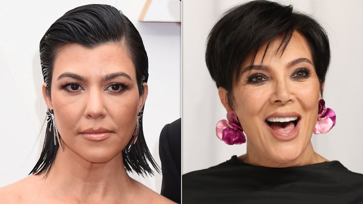 Kourtney Kardashian Gets Shut Down In Push For Therapy Kourtney Kardashian (left) and her mother, Kris Jenner, clashed on a road trip, leading to a difficult exchange about psychology.