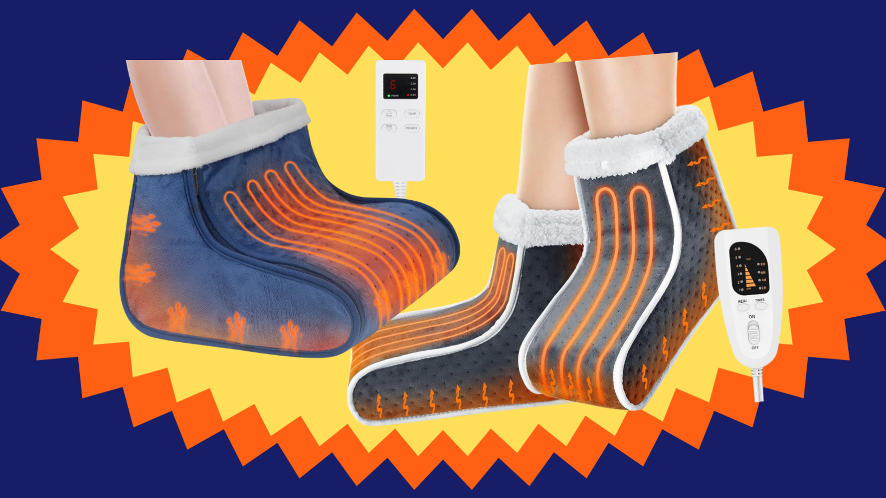 Warming booties for sales feet