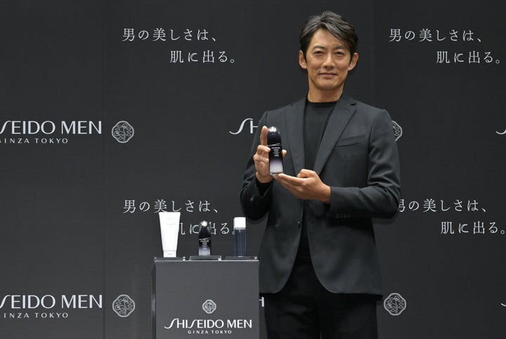 反町隆史さんと「SHISEIDO MEN」のプロダクト