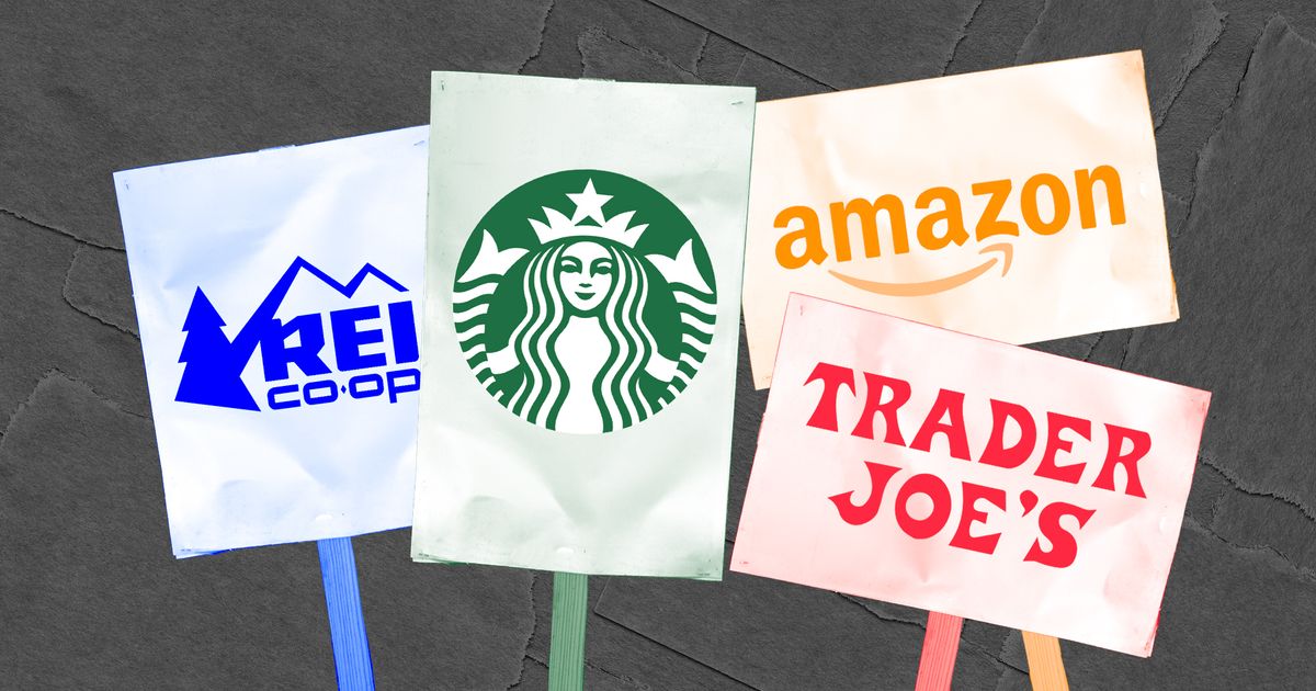 Why Workers Are Frustrated With Amazon, Starbucks and Trader Joe’s Right Now