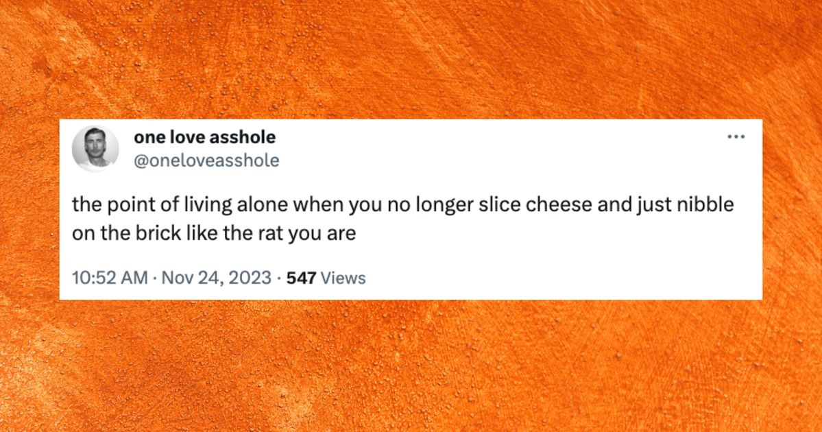 29 Relatable Tweets About Living Alone
