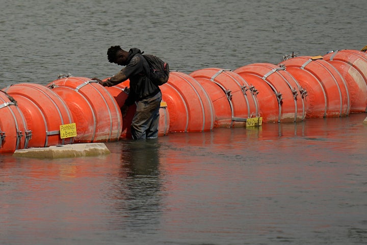 Immigration Floating Barrier
