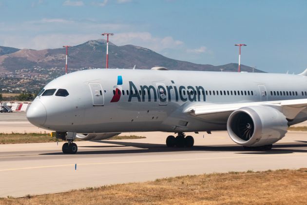 アメリカン航空の飛行機