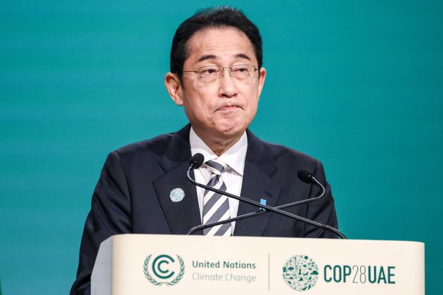 COP28で演説する岸田文雄首相（12月1日）