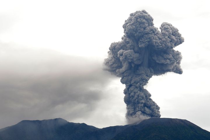 Έκρηξη του ηφαιστείου Μαράπι, Ινδονησία (Φωτογραφία: 4/12/2024)