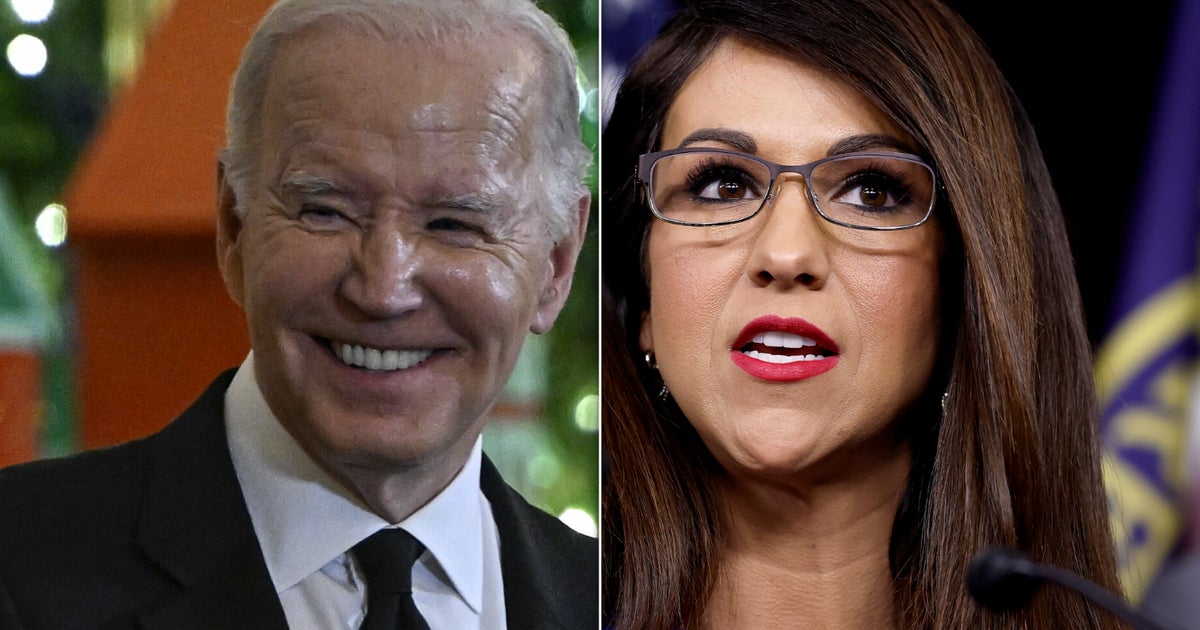 NextImg:Joe Biden Burns Lauren Boebert With A Blunt 2-Word Reminder