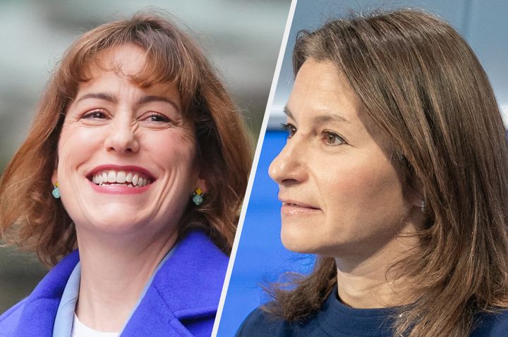 Lucy Frazer (R) was left to defend Victoria Atkins on Times Radio this morning