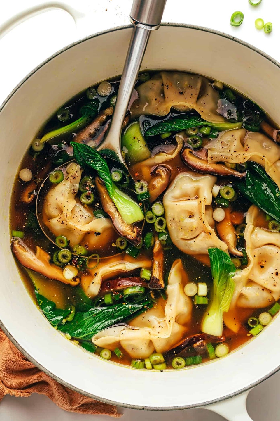 Herb-Loaded Chicken Noodle Soup - Gimme Some Oven