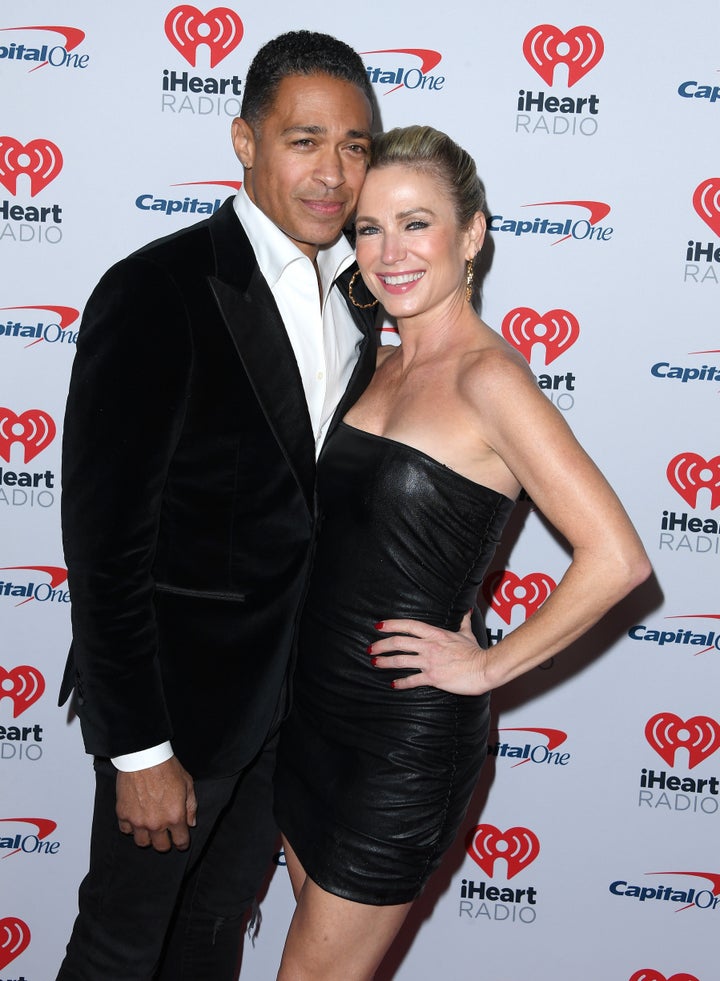 Amy Robach And T.J. Holmes Break Silence On Romance Scandal T.J. Holmes and Amy Robach made their red carpet debut at KIIS FM's iHeartRadio Jingle Ball 2023 on Dec. 1, 2023 in Inglewood, California.