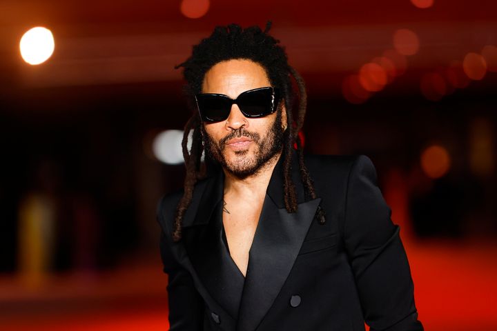Lenny Kravitz at a Dec. 3 gala at the Academy Museum of Motion Pictures in Los Angeles.