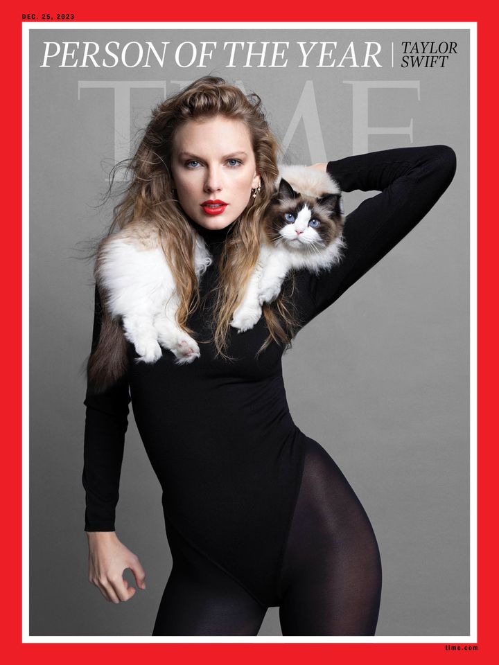 Taylor Swift on the cover of Time magazine