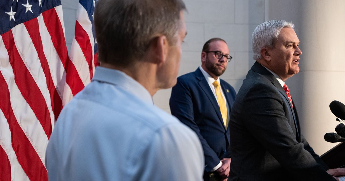 James Comer Threatens Contempt Of Congress Proceedings Against Hunter Biden