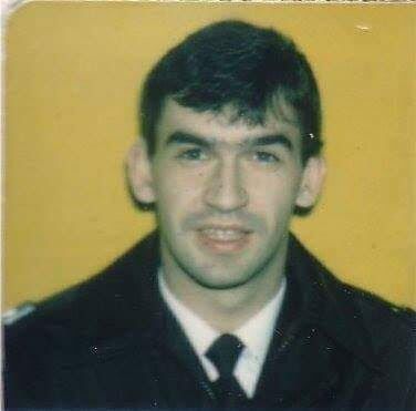 A photo of Colin Dorrance, taken from his Lockerbie security pass (December 1998).