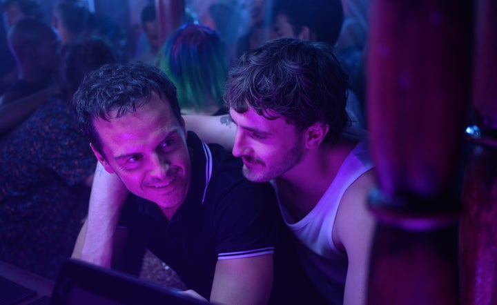 Andrew Scott (left) and Paul Mescal in "All of Us Strangers."