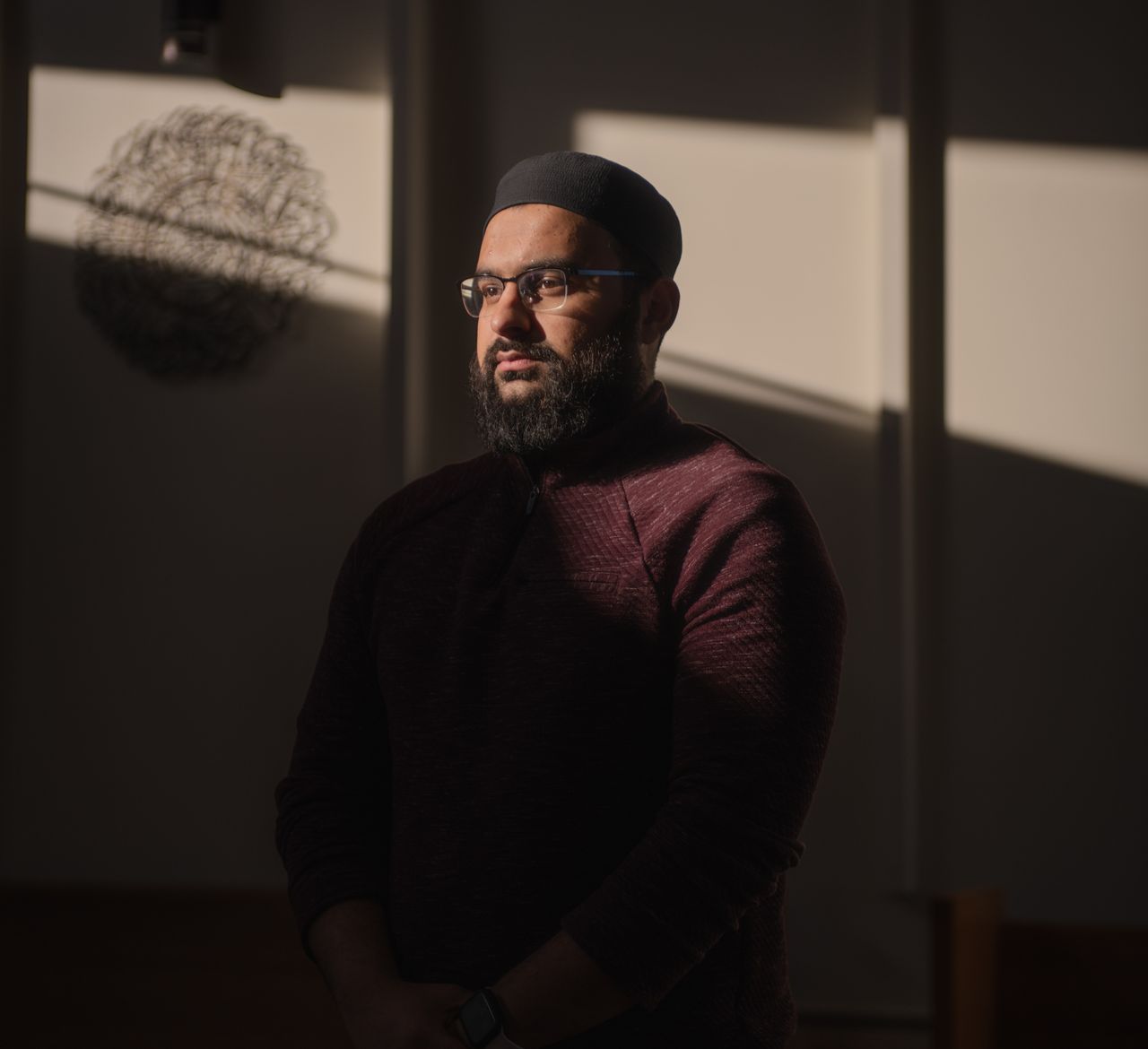 Safwan Shaikh, an imam, works to ensure that families of Muslims who pass away have access to his mosque’s resources.