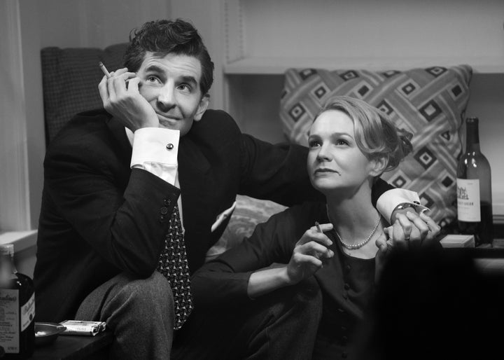 Bradley Cooper and Carey Mulligan in "Maestro."