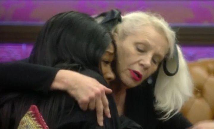 Tiffany Pollard and Angie Bowie in the Celebrity Big Brother house