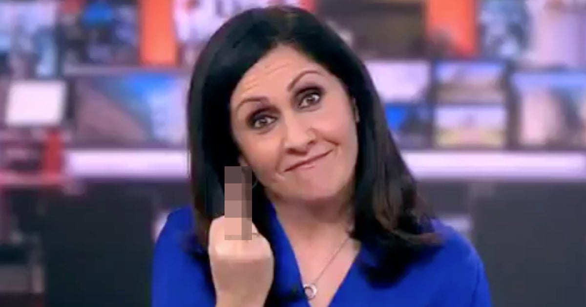 BBC News Anchor Maryam Moshiri Flips The Bird On Air