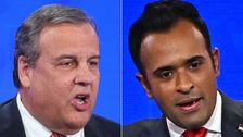 Chris Christie Spits Furious 5-Word Insult At Vivek Ramaswamy During Debate Clash