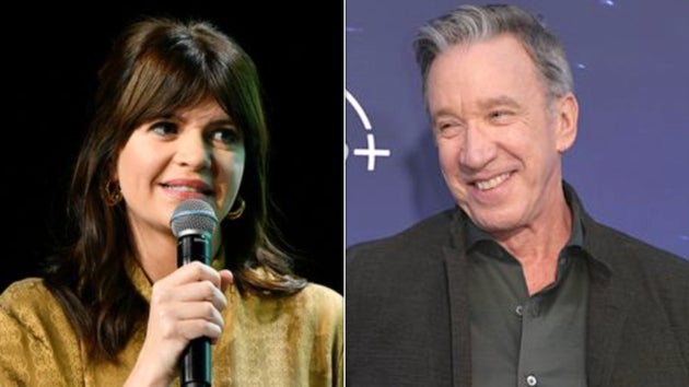 Casey Wilson (left) and Tim Allen.