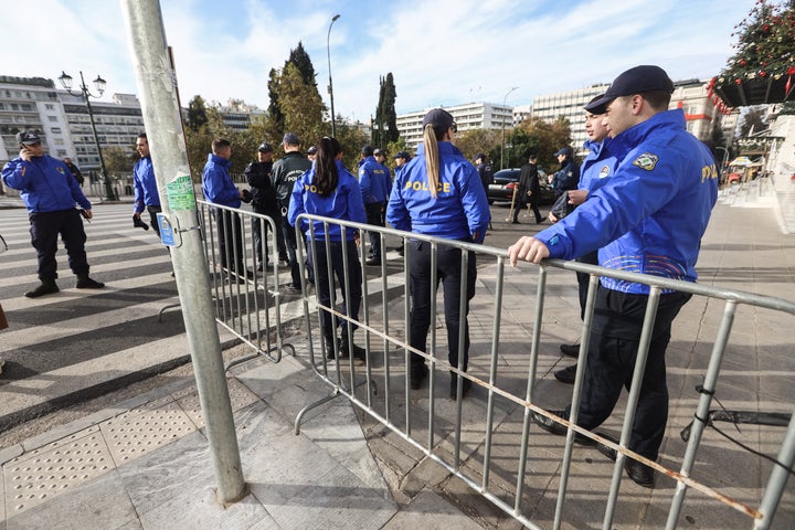 Μέτρα ασφαλείας για την επίσκεψη του Προέδρο της Τουρκίας Ρετζέπ Ταγίπ Ερντογάν, Πέμπτη 7 Δεκεμβρίου 2023. (ΓΙΑΝΝΗΣ ΠΑΝΑΓΟΠΟΥΛΟΣ/EUROKINISSI)