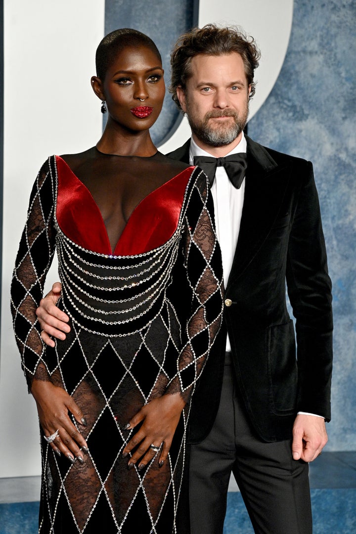 Jodie Turner-Smith and Joshua Jackson are seen at the 2023 Vanity Fair Oscar Party on March 12 in Beverly Hills, California.