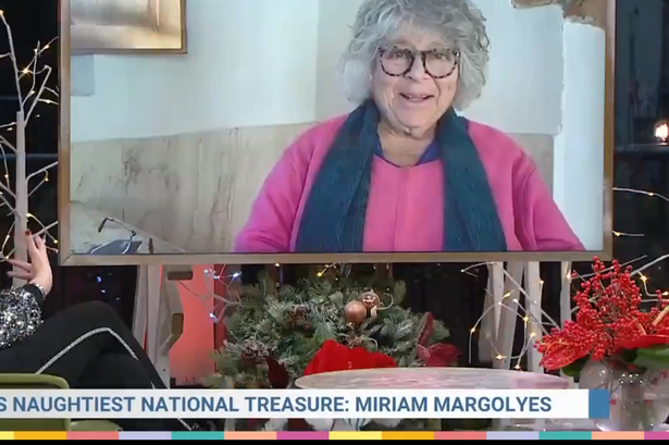 The naughty national treasure apologised live on air.