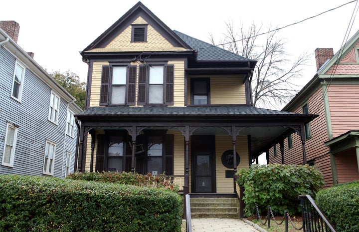 The Atlanta home where Martin Luther King, Jr. was born is pictured in 2013. The property, built in 1895 and owned by the National Park Service, was closed for renovations during Thursday's incident.