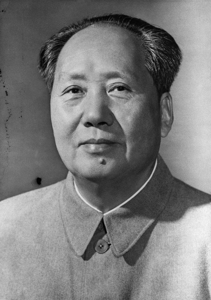 An official menu for a state banquet that bears the signature of former Chinese leader Mao Zedong has been auctioned for $275,000.Undated photograph.