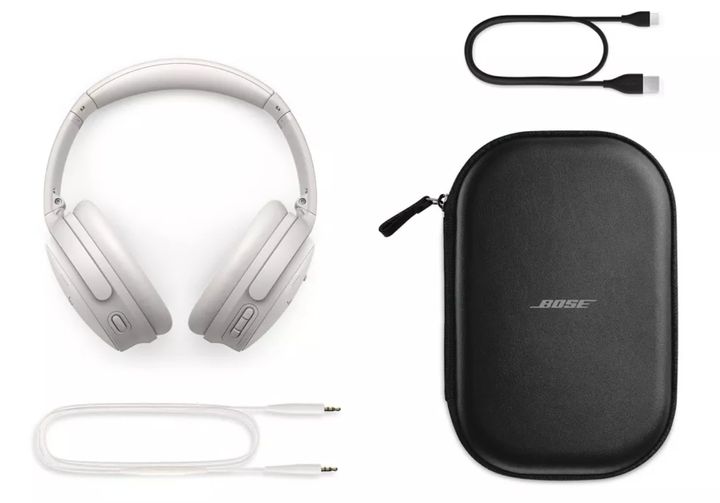 You'll also get a carrying case and an optional audio cord with a built-in microphone. 