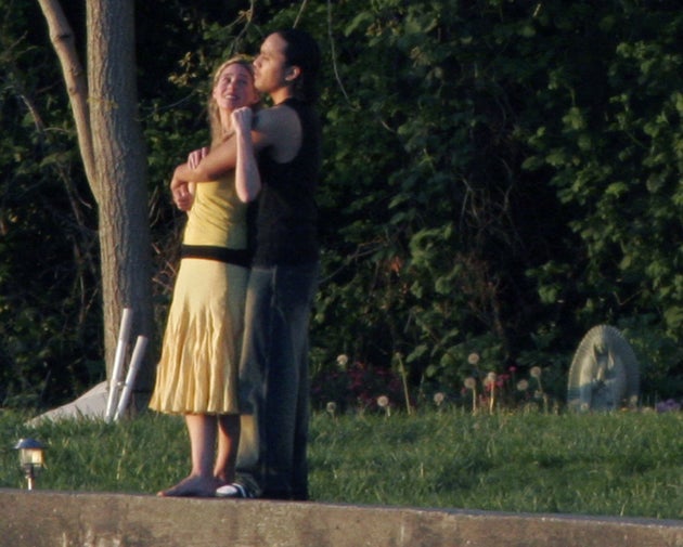 Mary Kay Letourneau and Vili Fualaau during a photo shoot at her beachfront home in 2006.