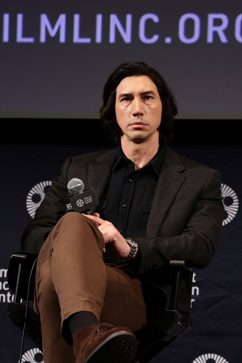 Watch: Adam Driver Tells a 'Ferrari' Critic to 'F**k Off