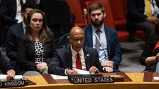 U.S. Vetoes U.N. Resolution Backed By Many Nations Demanding Immediate Humanitarian Cease-Fire In Gaza