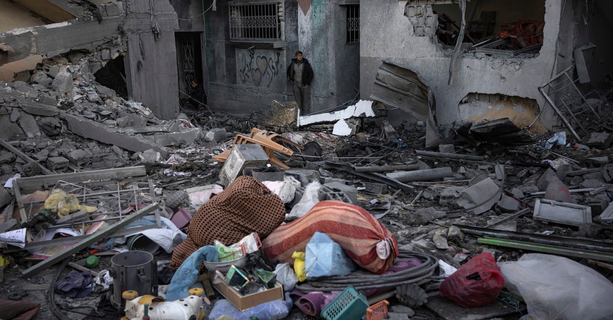 NextImg:Israel Makes Palestinian Men Strip As UN Says Aid Mission 'In Tatters'