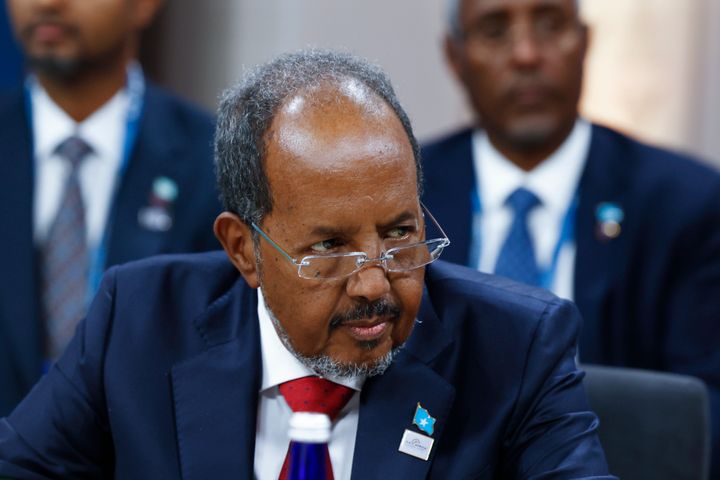 Ο Πρόεδρος της Σομαλίας και πατέρας του κατηγορούμενου.