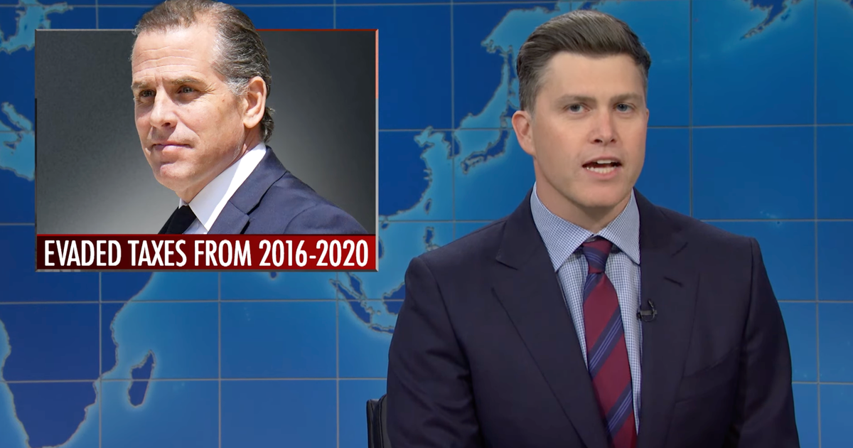 NextImg:Colin Jost Makes A 'Super Embarrassing' Discovery In Hunter Biden's Recent Indictment