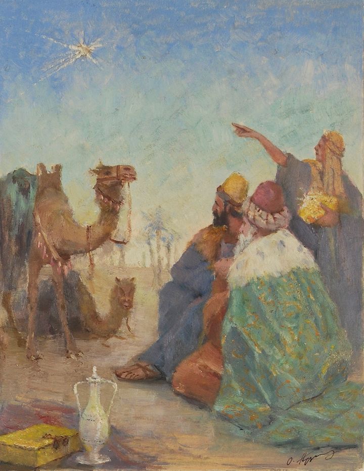 Ομβέρτου Αργυρού (1884-1963), Οι Μάγοι